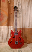 Guild Starfire Bass 1967 Cherry Red 2
