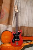 Hagstrom Bass 1960s red