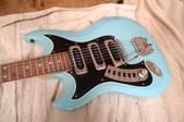 Hagstrom III 1960s Blue