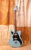 Kay Bass Guitar 1966 Blue 