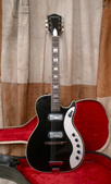 Silvertone Jupiter 1960's Black