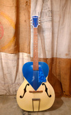 Silvertone Kentucky Blue 1950s Blue