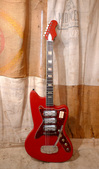 Silvertone Silhouette 1960s Red 4