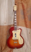 Silvertone Thin Twin 1960s Sunburst