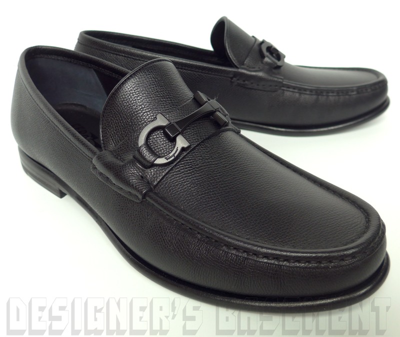 ferragamo crown bit loafer