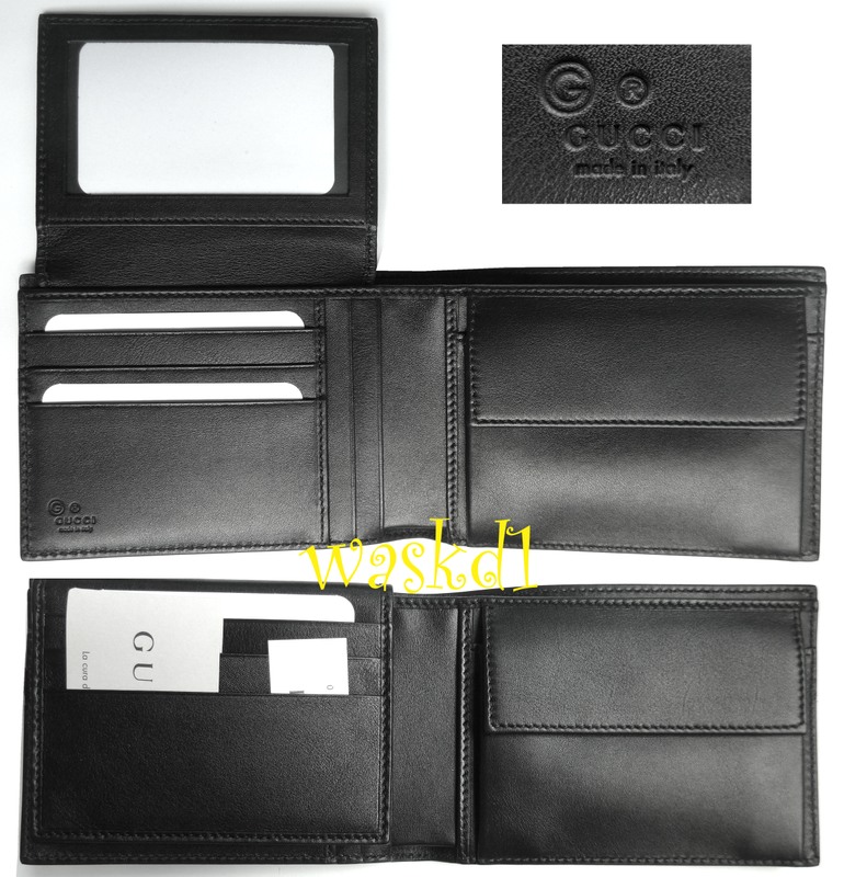 gucci wallet with id window