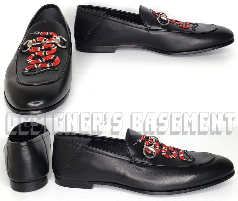 gucci snake loafers mens