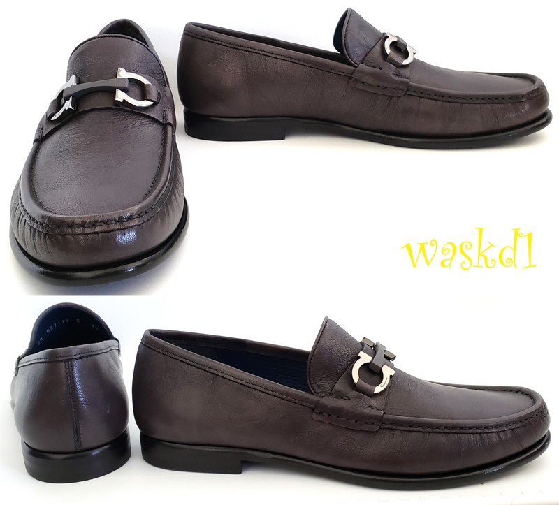 ferragamo crown bit loafer