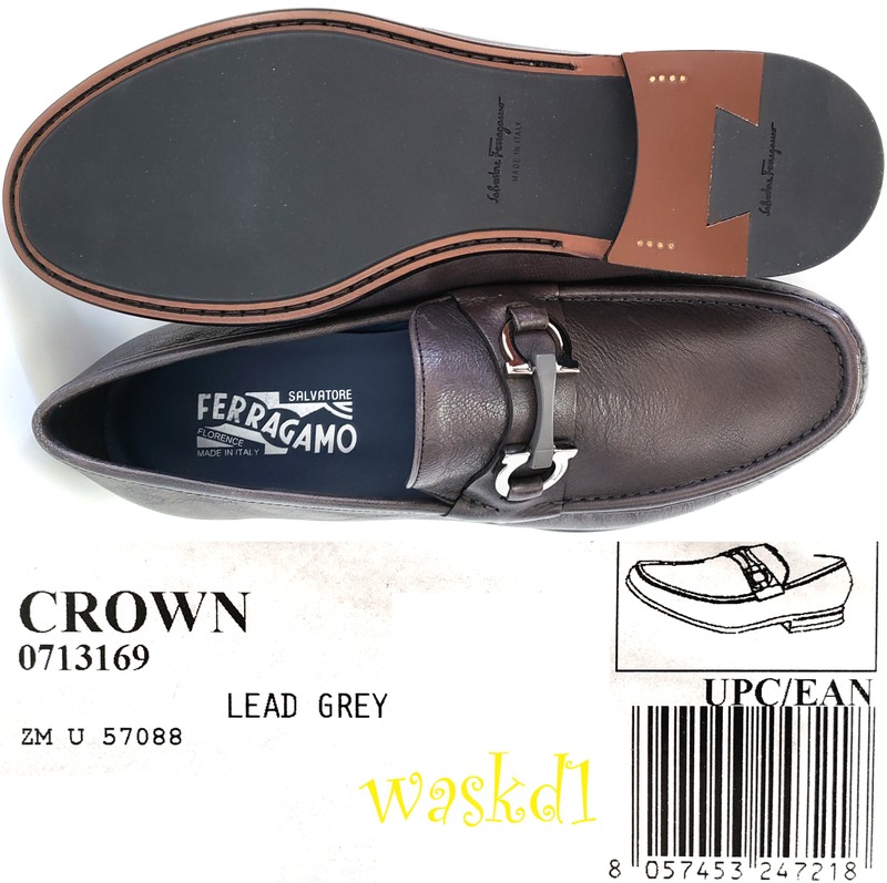 ferragamo crown bit loafer