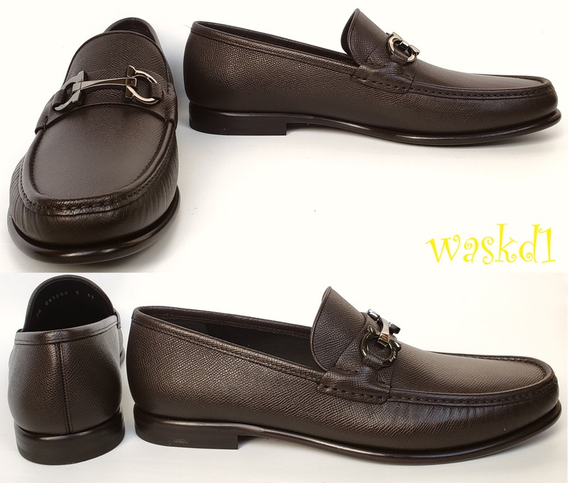 ferragamo crown bit loafer