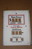 Gas Pump Face Plates porcelain