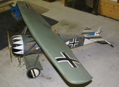 Fokker EV/DVIII Balsa USA 80"